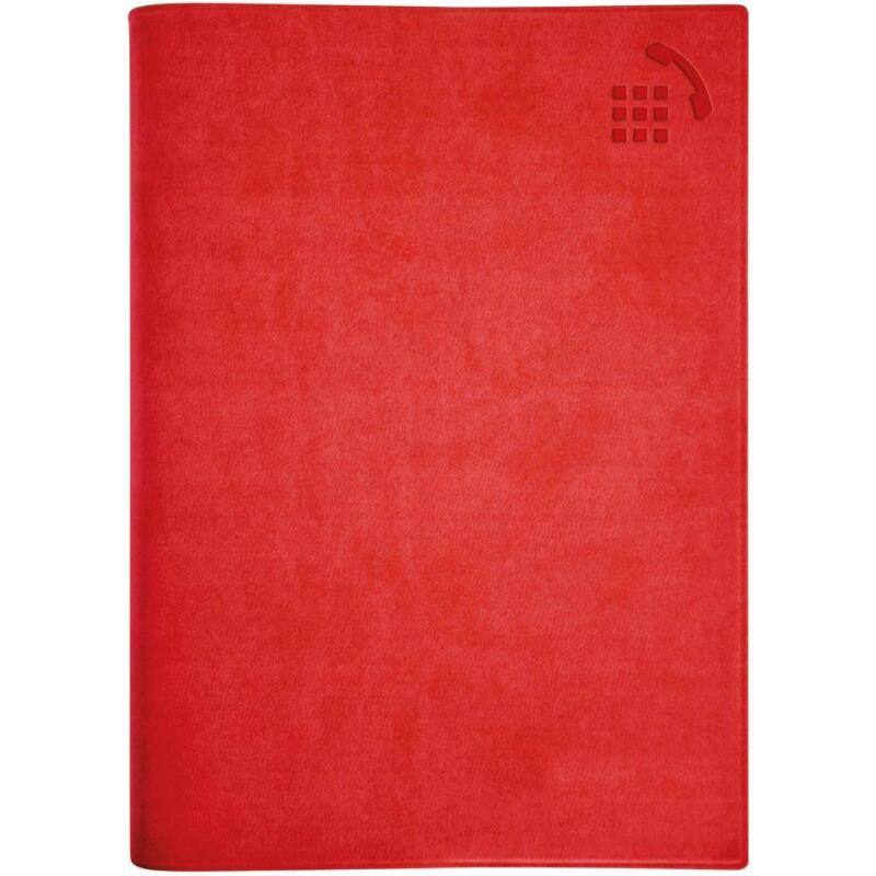 Carnet d'adresses Winner 18,5 x 22,5 cm - Couleurs assorties