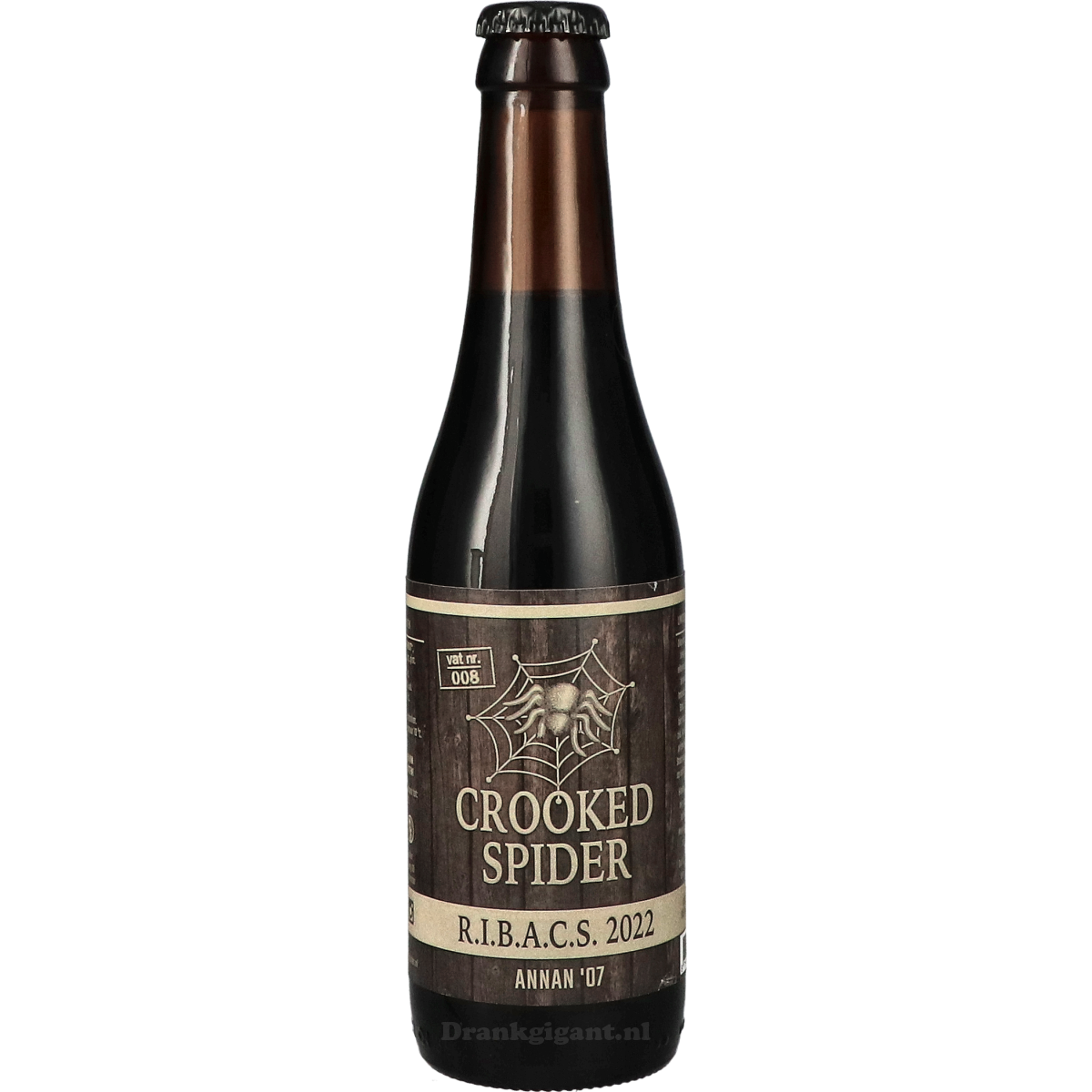 Crooked Spider RIBACS 2022 Annan '07 Christmas Stout 33 cl