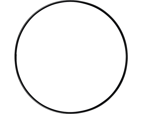 Metalen ring Lafiora Ø 40 cm zwart