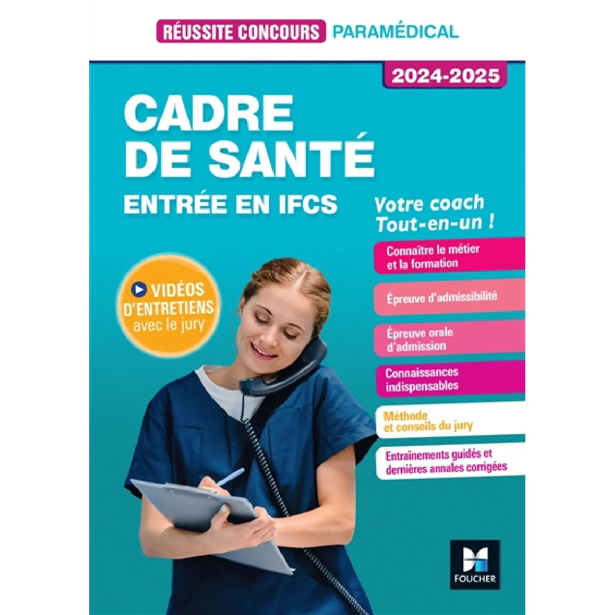 Cadre de santé : entrée en IFCS : 2024-2025