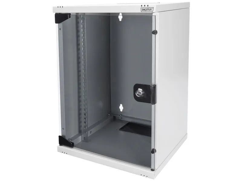 Digitus DN-10-09U - Kabinet - vægmonterbar - lysegrå, RAL 7035 - 9U - 10