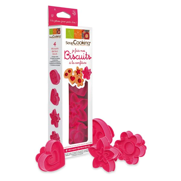Kit Je fais mes biscuits à la confiture Scrapcooking