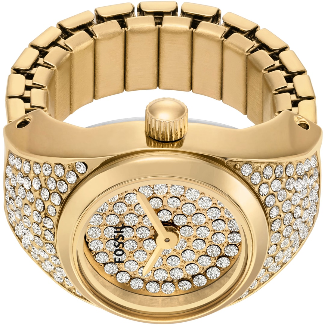 Fossil Uhrenring Goldig