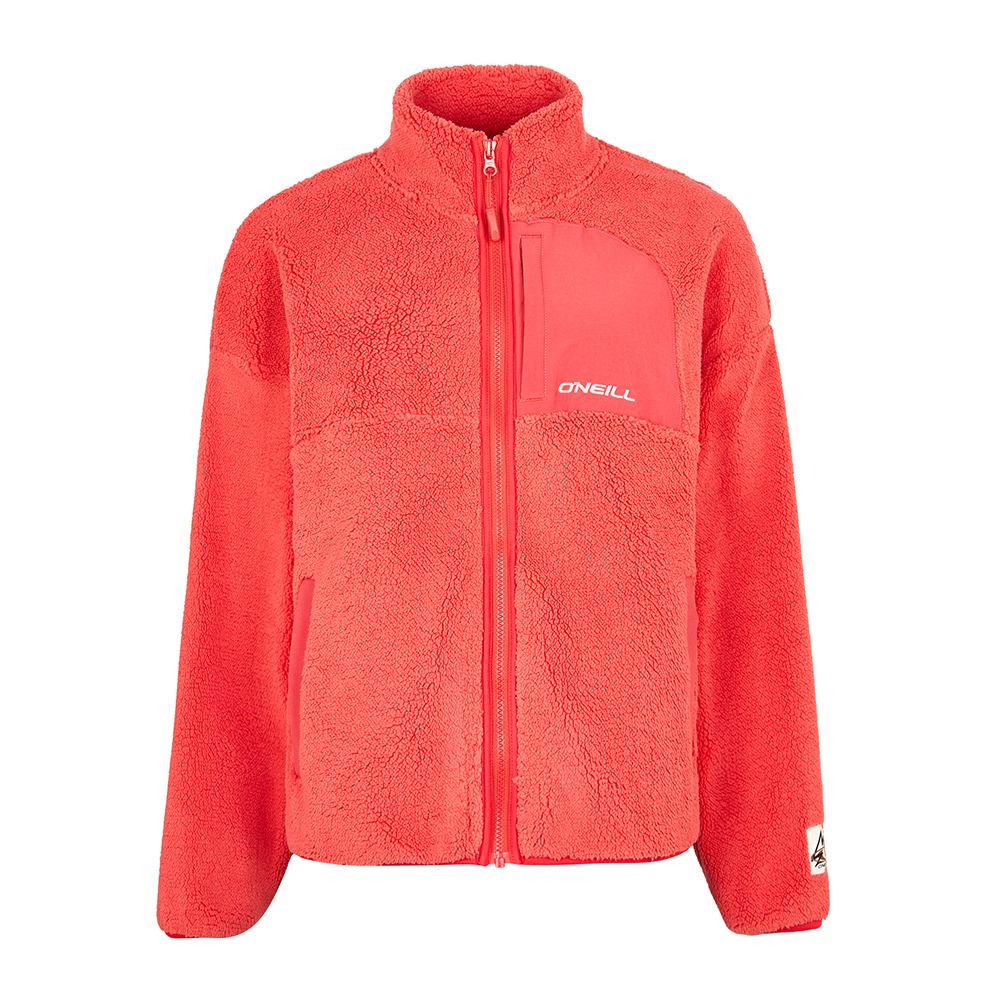 O'Neill CLOUDREST HIGH PILE - Polaire Femme red orcher
