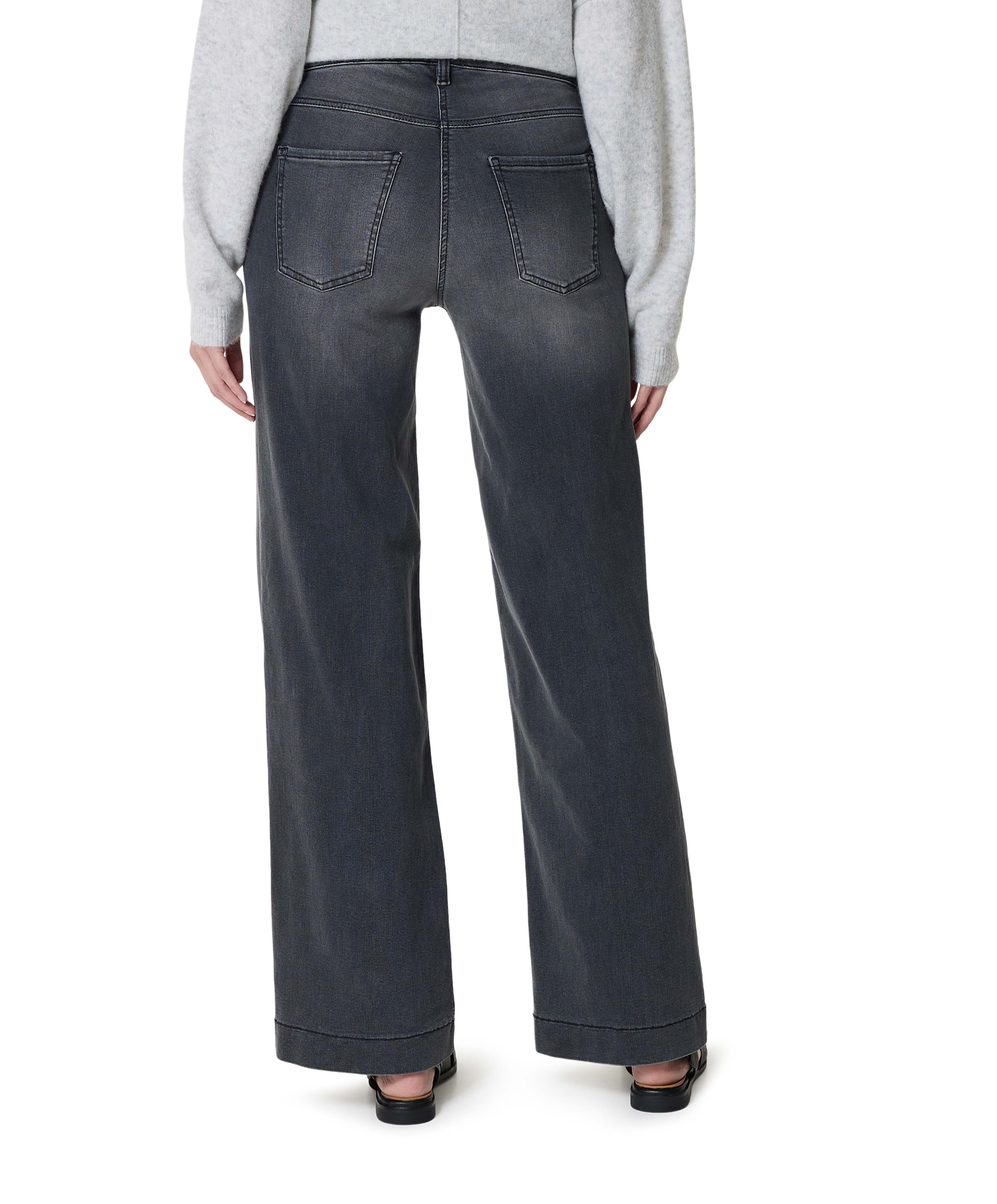 MAC DREAM WIDE dames jeans grijs