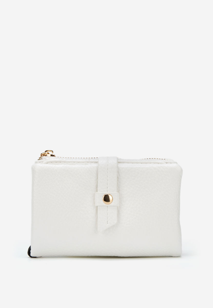 Portefeuille femme blanc Dakotia