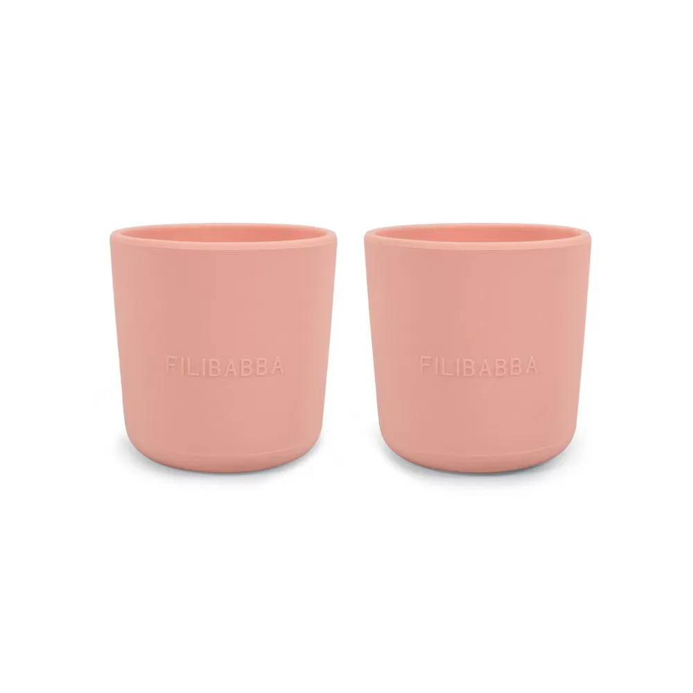 Filibabba Silikone Kop Peach - 2 stk.
