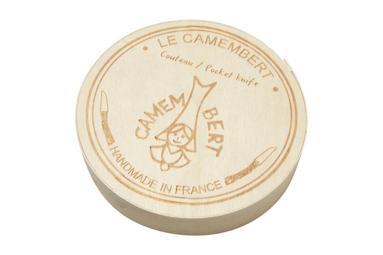 Laguiole en Aubrac Camembert Amourette CAM99AMI slangenhout, zakmes