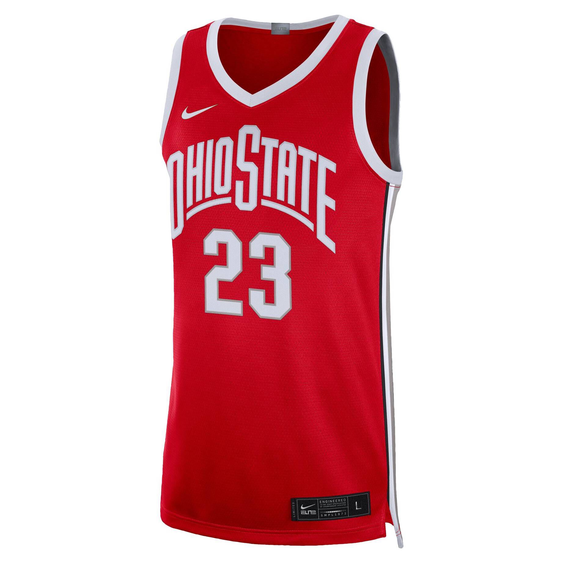 Nike| Herren Basketballtrikot NBA-OHIO STATE BUCKEYES LEBRON JAMES