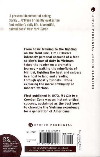 If I Die in a Combat Zone (Paperback)