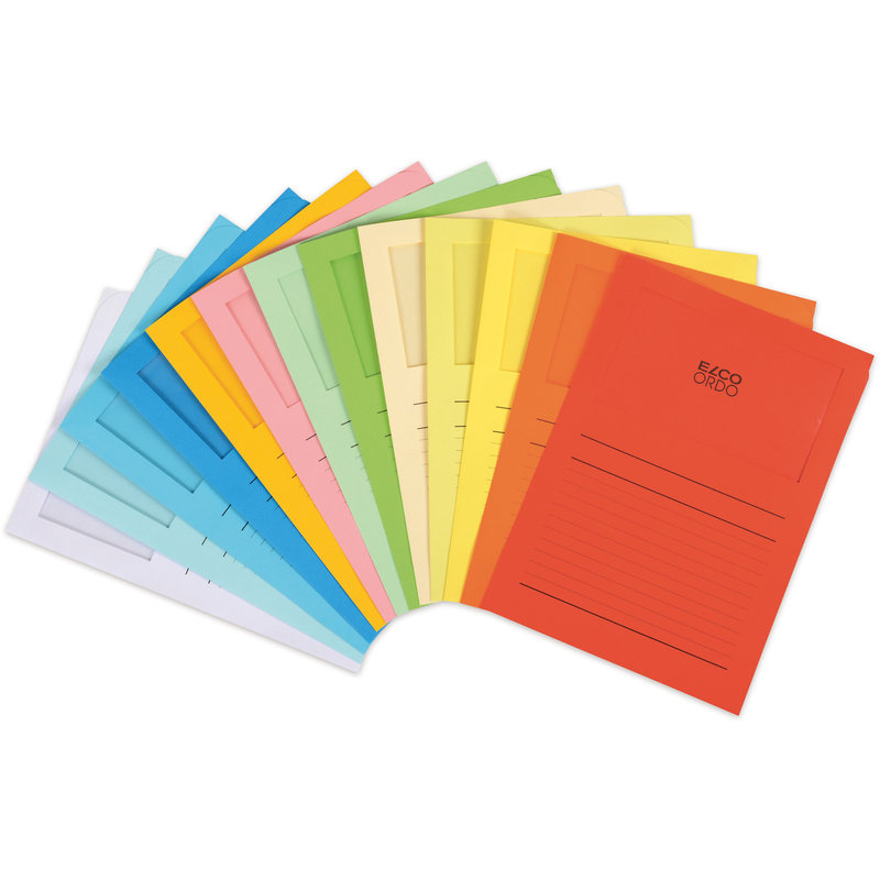 Elco Organisationsmappe Ordo Classico, 100 Stück, A4, assortiert