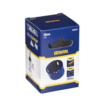 Irwin bi-metalen gatenzaag Ø35mm (voor diverse materialen zoals metaal en hout)