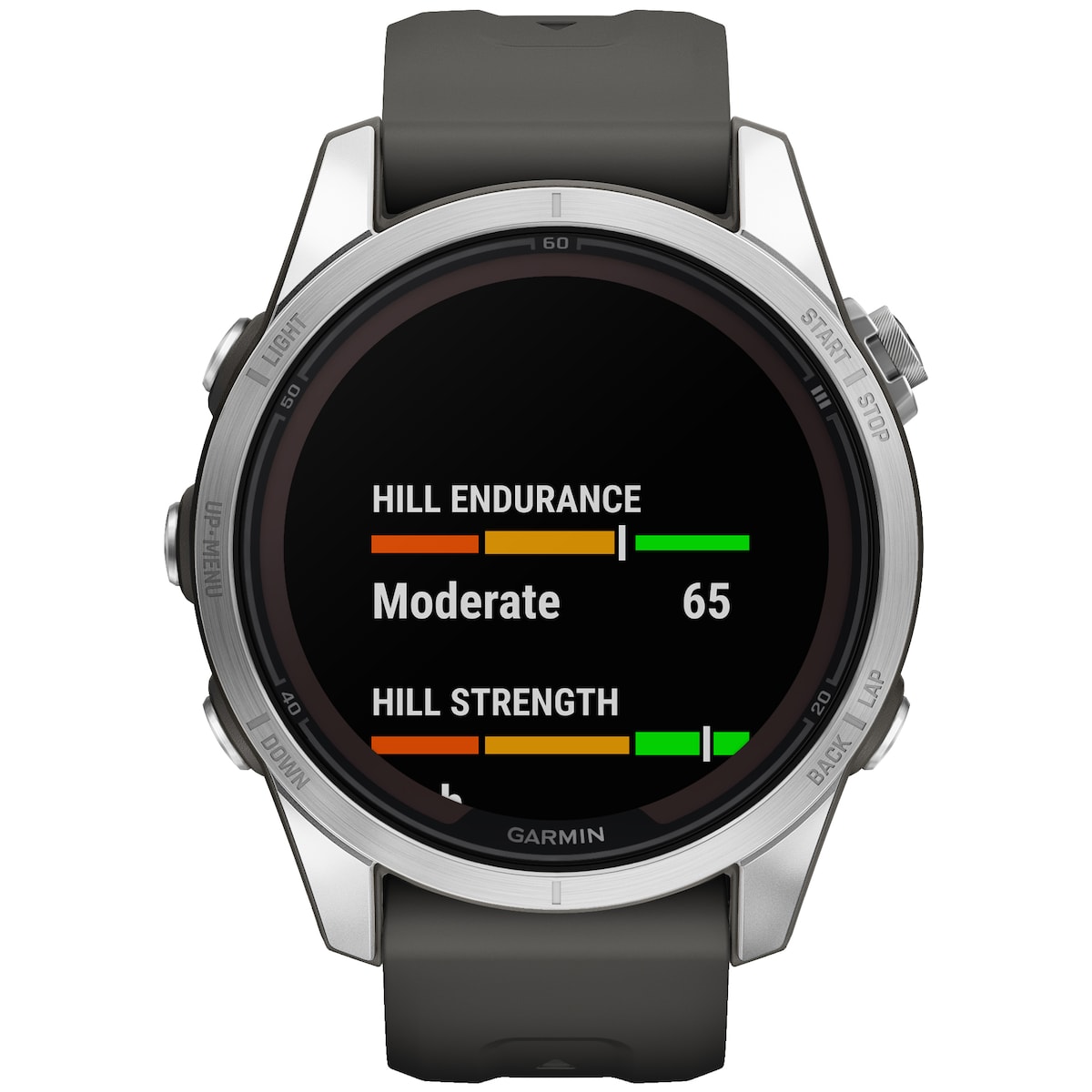 Garmin Fenix 7S Pro Solar smartklokke, 42mm (sølv)