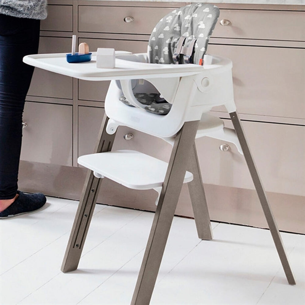 Steps™ Chair White Hazy Grey - Stokke®