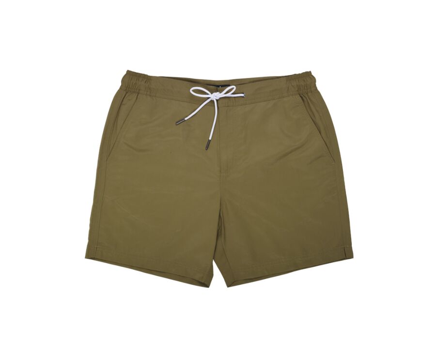 Short de bain homme Kaki - BRENTAN