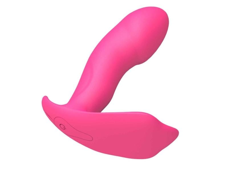 Marc Dorcel Vibrator Secret Clit Rosa Hochwertiger Pulsator zur Anal- und Vaginalstimulation