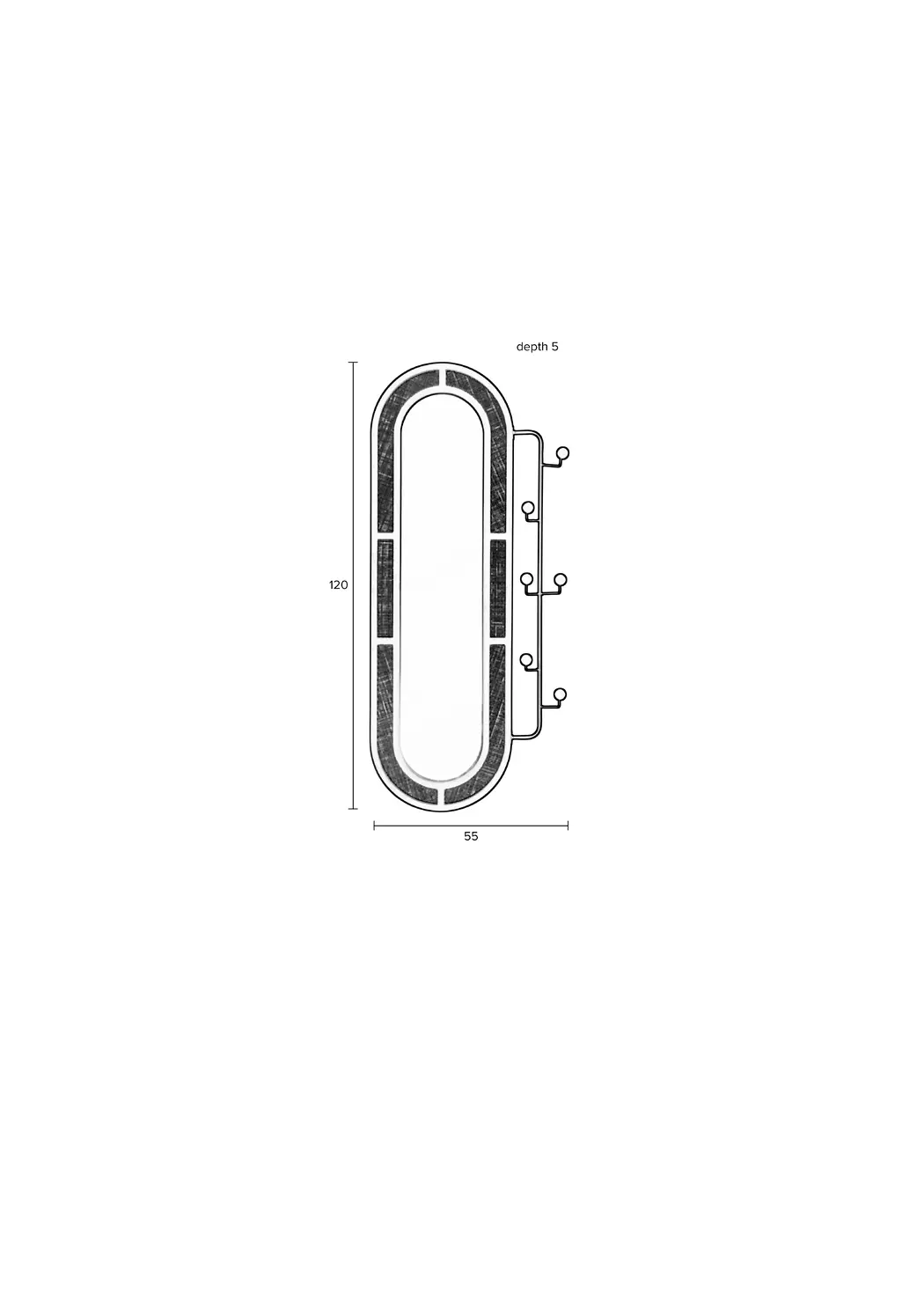 Wandgarderobe Aida