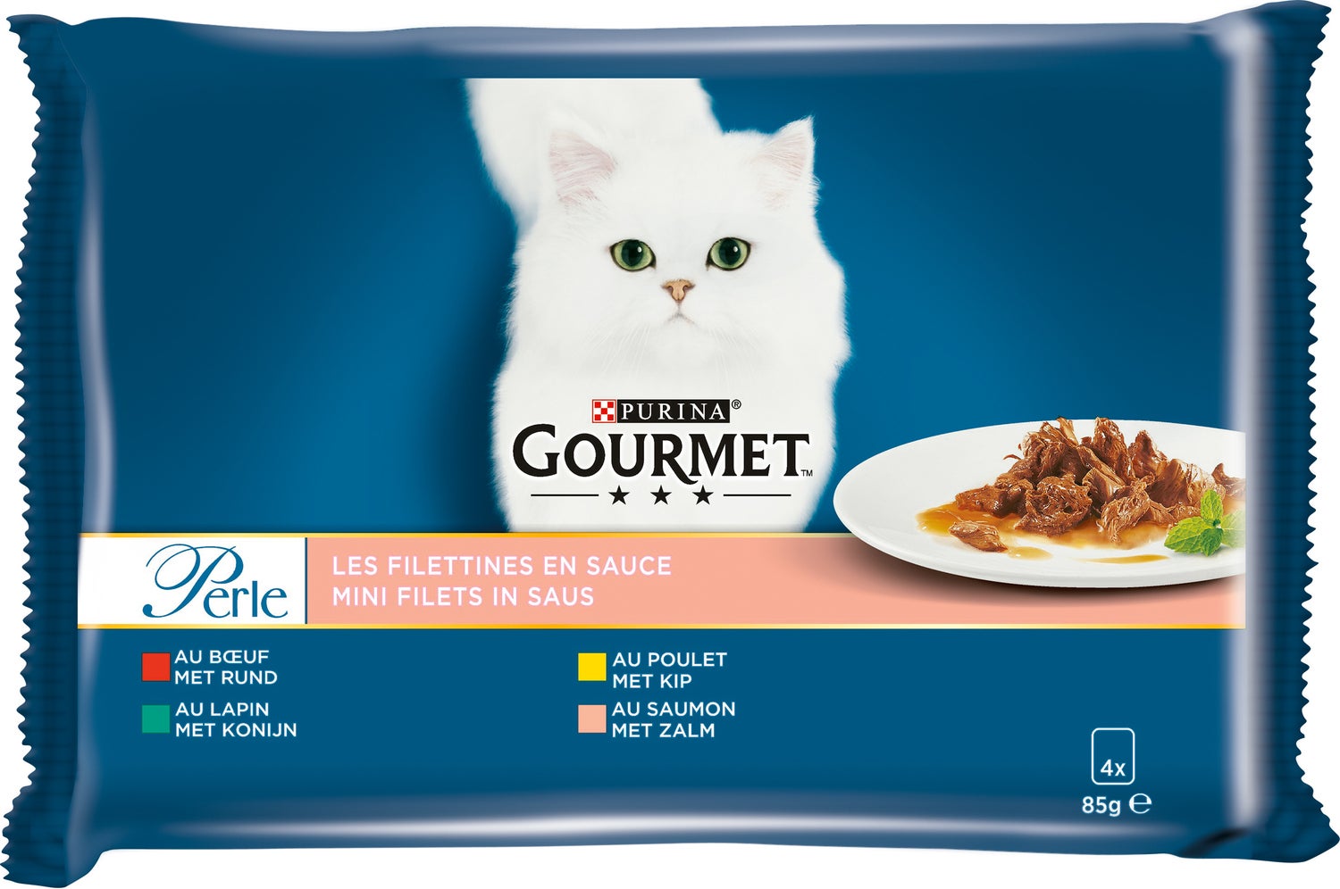 Gourmet Perle 4-pack classic 4x85 g