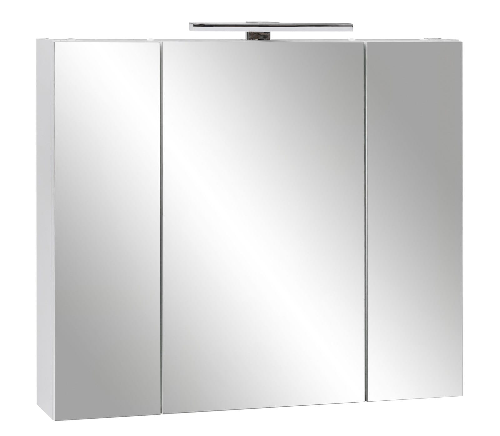 CASAVANTI Spiegelschrank LIMONE 80 x 71 x 16 cm Glas weiß
