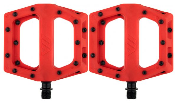 Paire de Pédales Plates DMR V11 Rouge