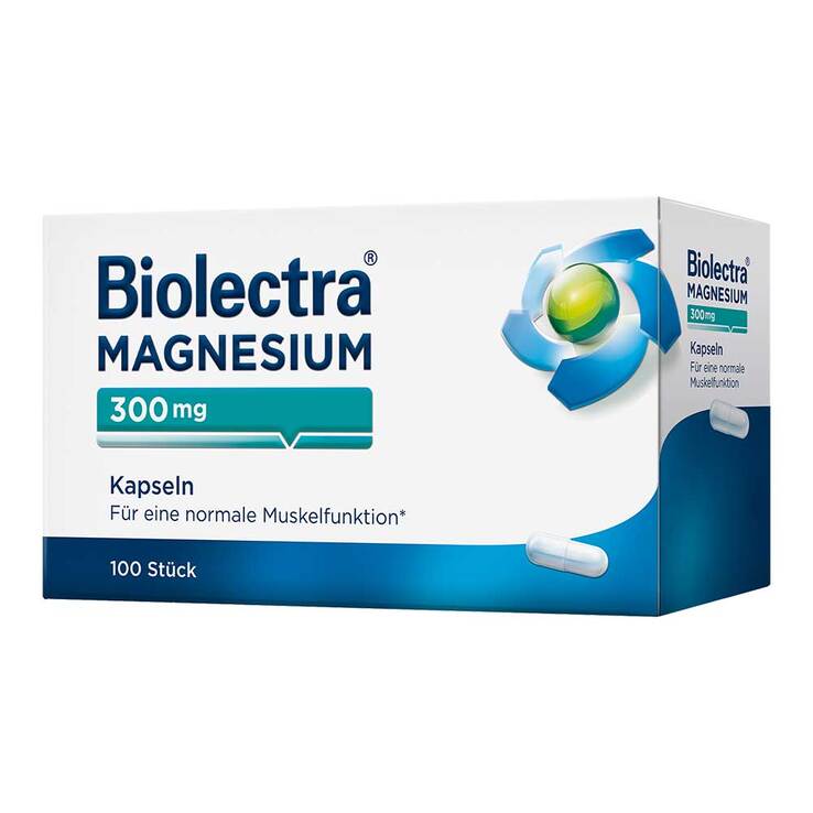 Biolectra Magnesium 300 Kapseln, 100 St