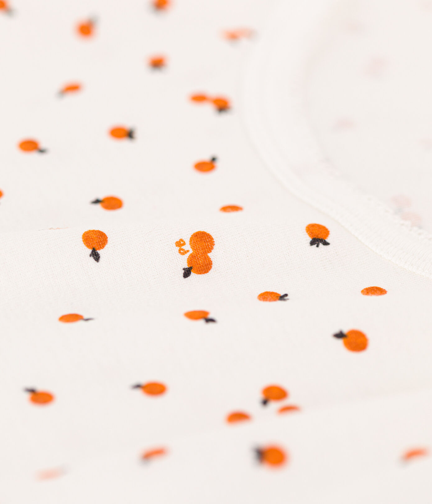 Nuisette orangettes en coton femme