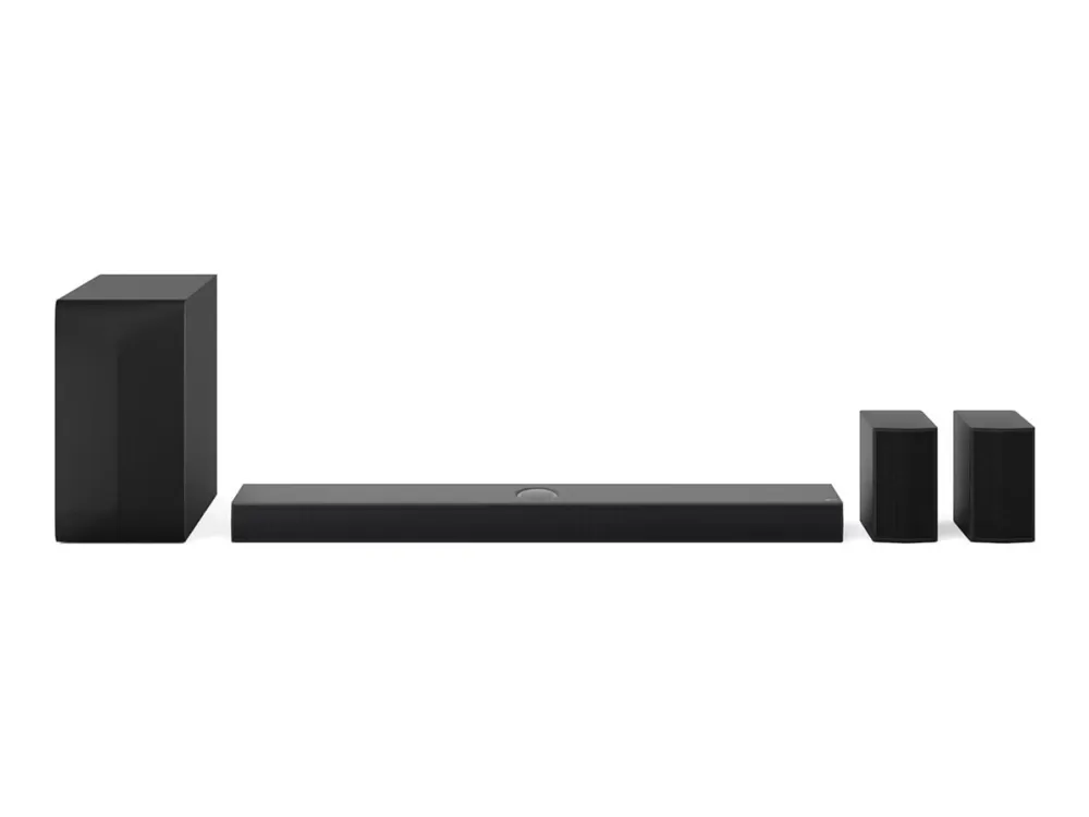 LG NS70TR - Højttalersystem - til hjemmebiograf - 5.1.1-kanal - trådløs - Bluetooth 5.1 - App-kontrolleret - 500 Watt (Total)
