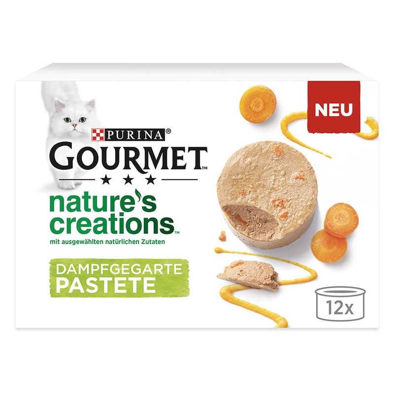 Lot 2 saveurs Gourmet Nature's Creation Mousse