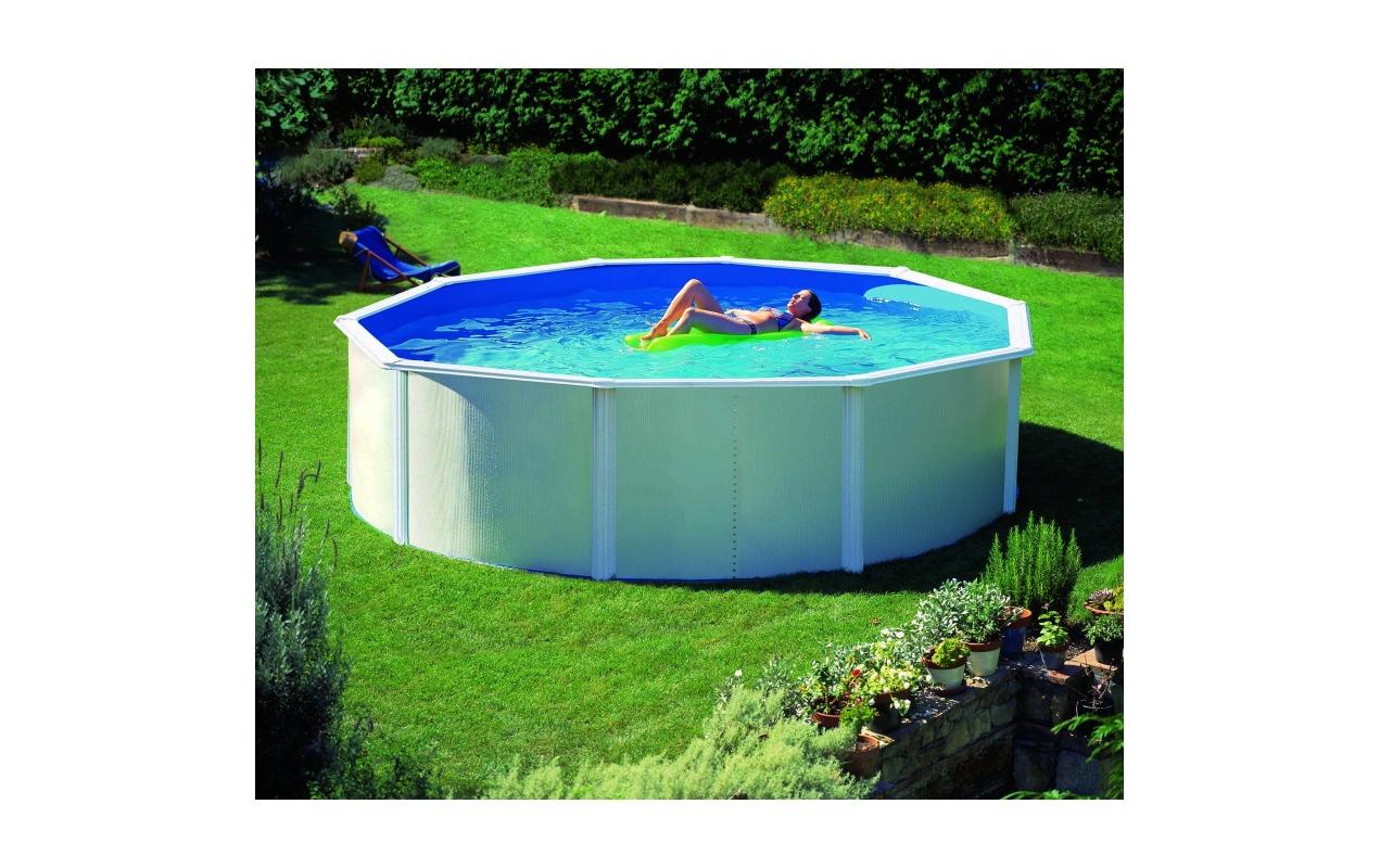 Pool KIT Dream Bora Bora, Ø 460 x 120 cm<br>Rundbecken-Pool