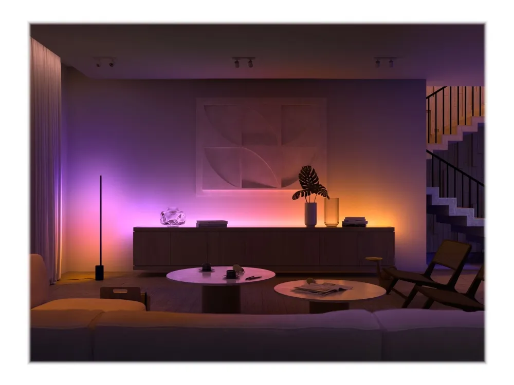 Philips Hue White and Colour Ambiance Gradient - Lysrem - LED - 20 W - 2200-6500 K - 200 cm - hvid