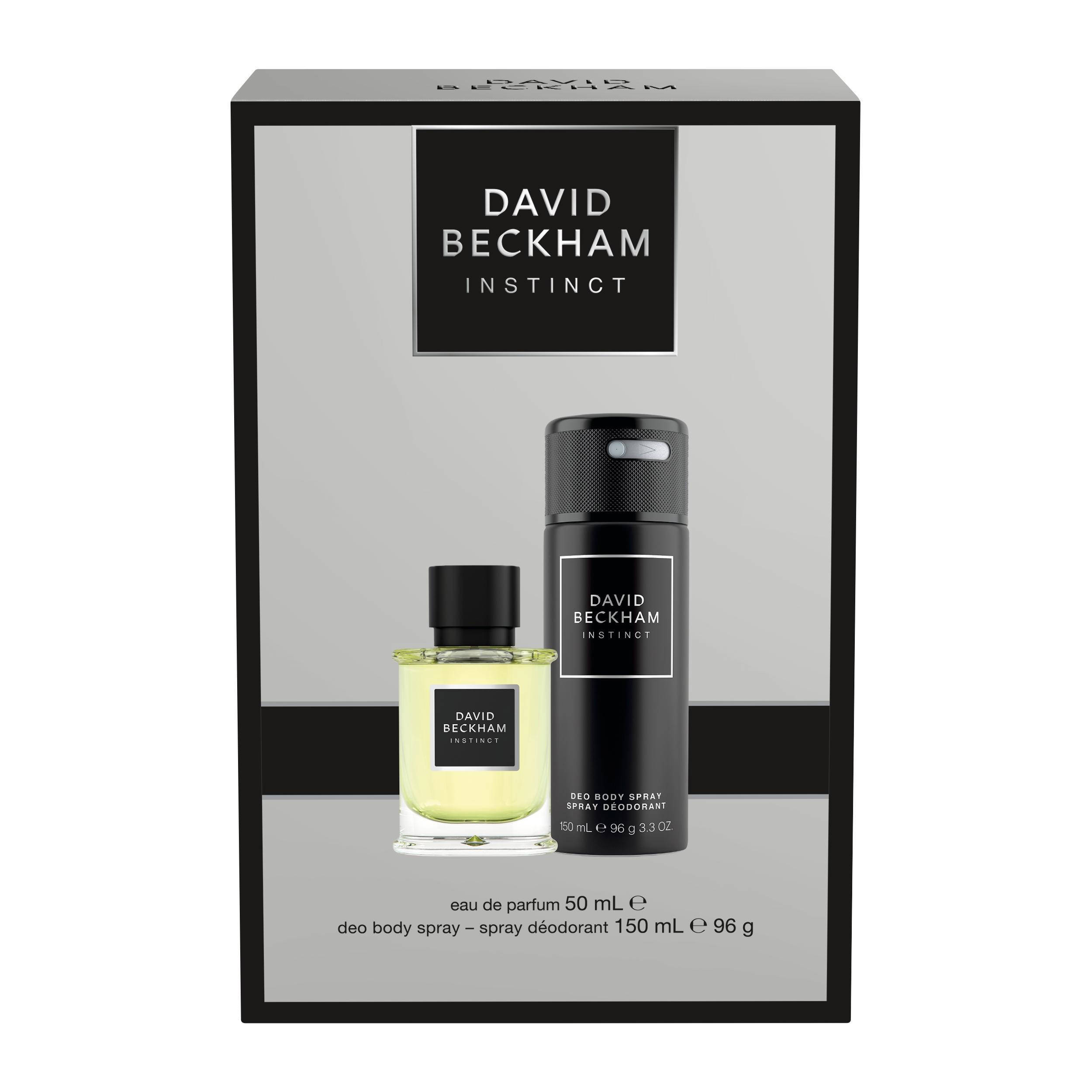 David Beckham INSTINCT geschenkset - eau de parfum 50 ml + deodorant 150 ml