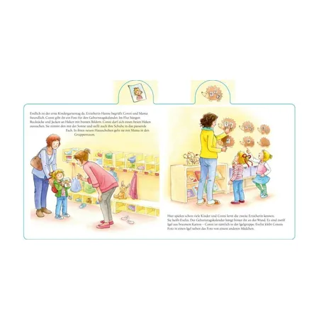 Carlsen Verlag Conni-Pappbilderbuch: Conni kommt in den Kindergarten