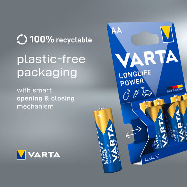 VARTA High Energie AA batterijen - 4 stuks