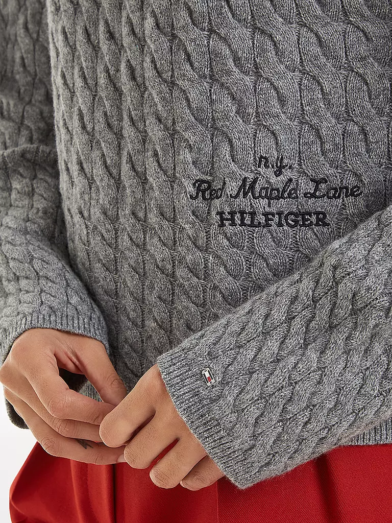 TOMMY HILFIGER Pullover  grau