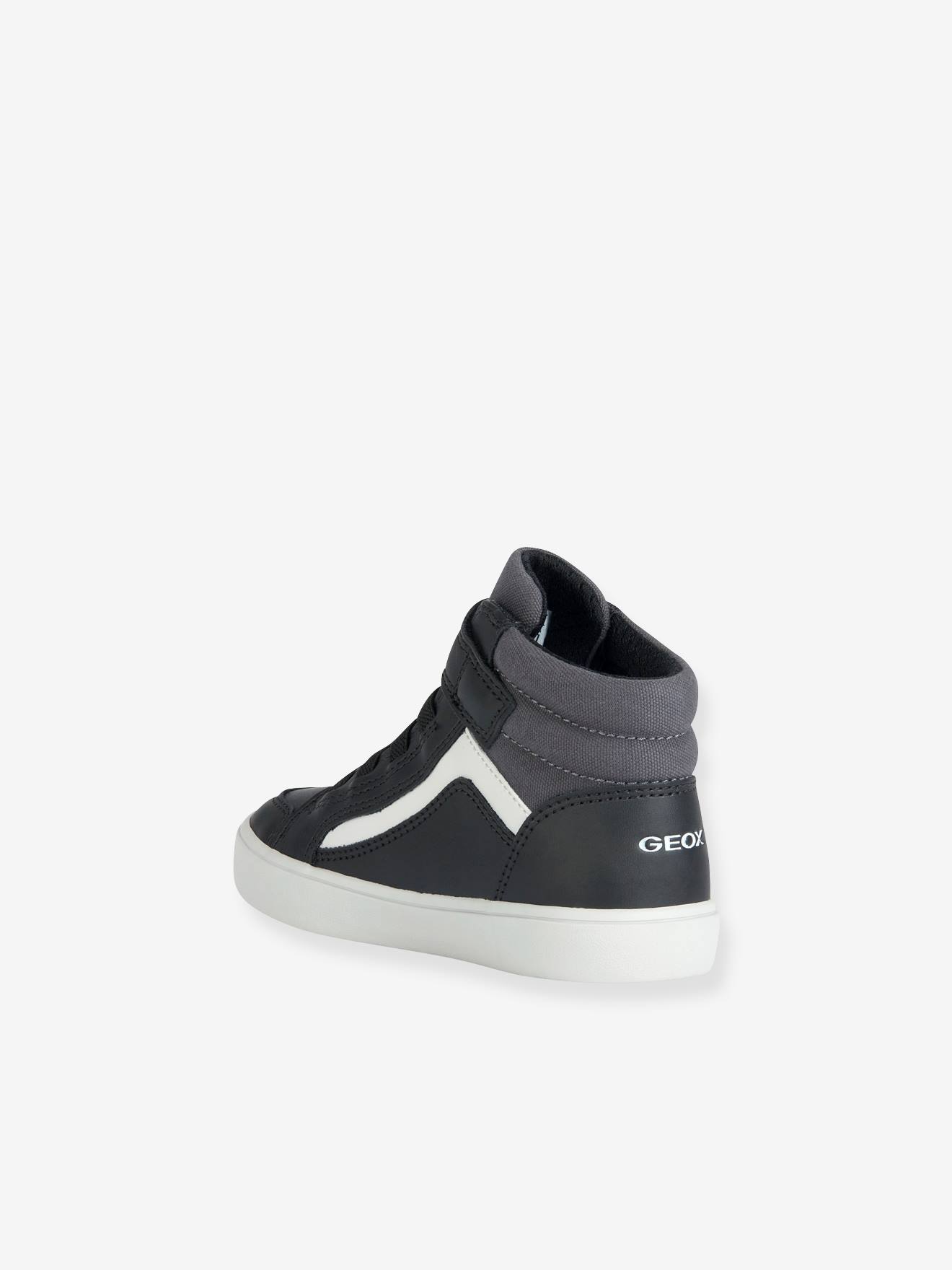 Tênis esportivo de cano alto Geox® J Gisli para meninos, vermelho