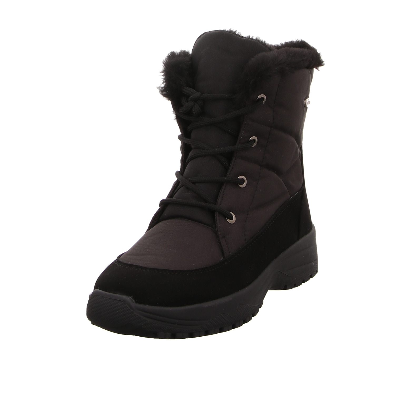 Lackner Stiefelette schwarz