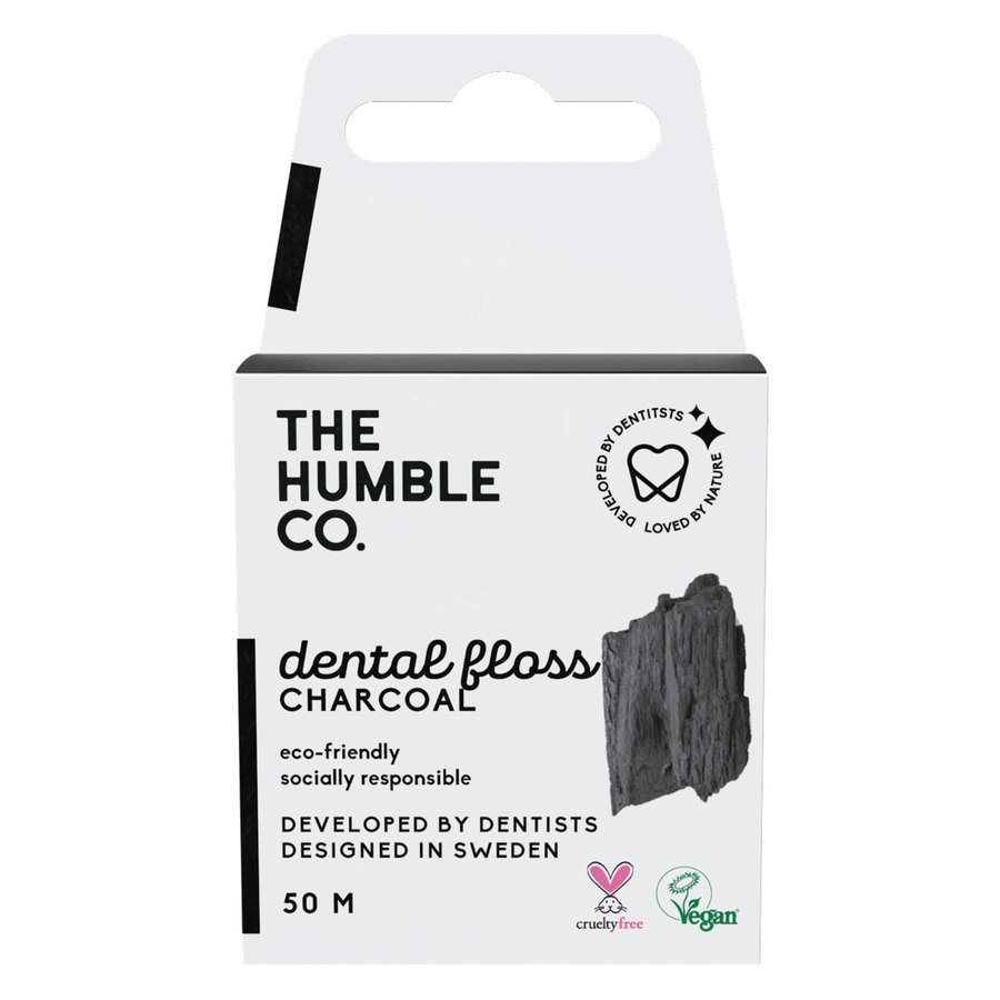 The Humble Co Dental Floss Charcoal 50m
