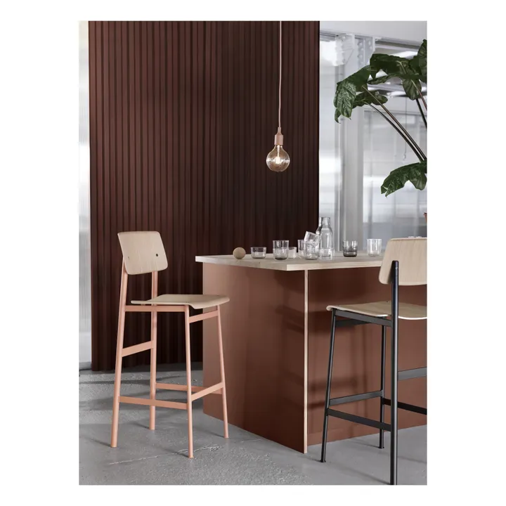 Muuto Tabouret de bar Loft 65 cm | Chêne noir