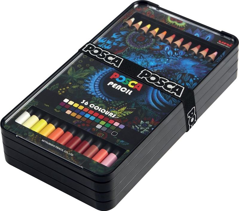 Posca Kleurpotloden 36 stuks set
