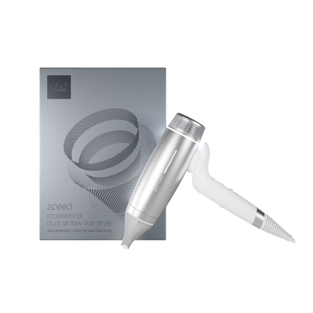GHD  Secador Profissional Speed Silver White - 1un