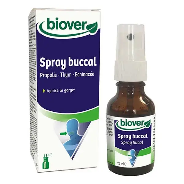 Spray Oral Líquido de Própolis Orgânico Biover Wintercare 23ml