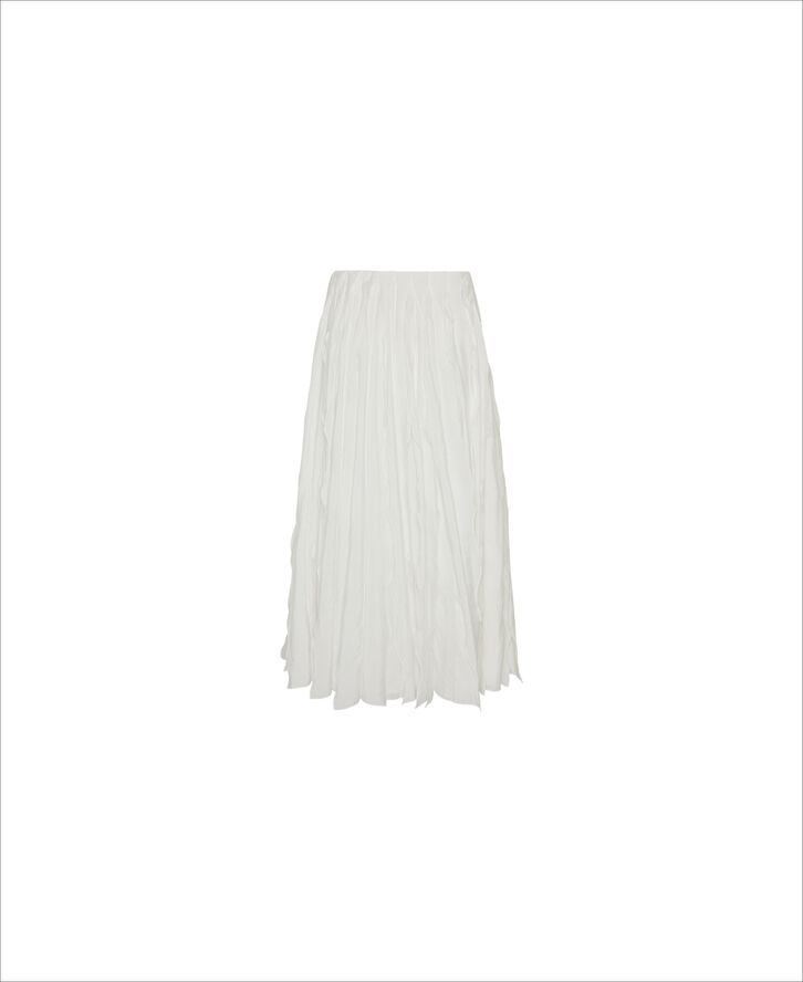 YAS YASSIRI HW LONG SKIRT - CITY Grøn