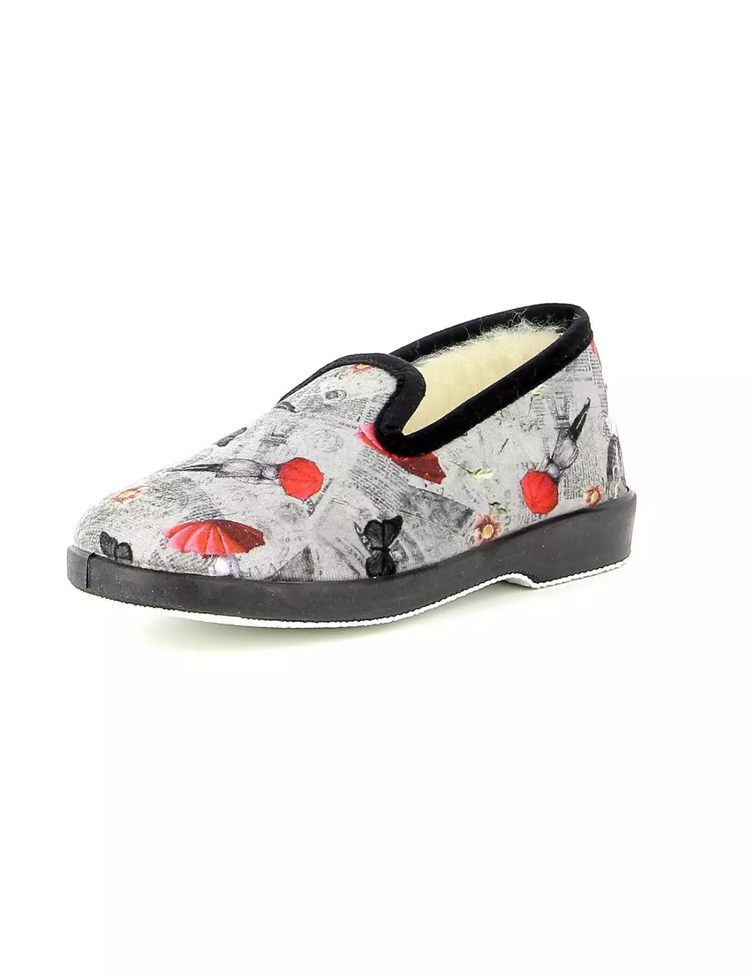 LA MAISON DE L ESPADRILLE 7635 - Pantoufles & chaussons Noir