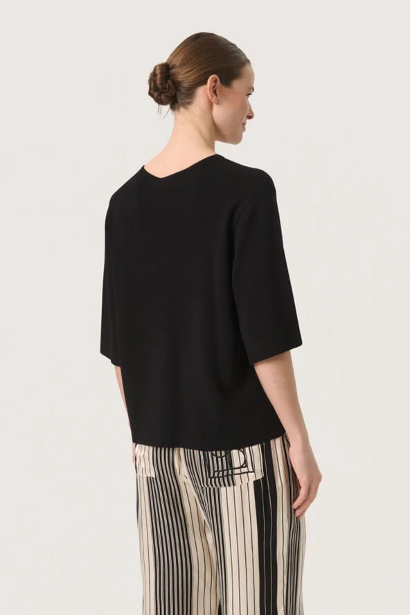 Soaked in Luxury SLIndianna Pullover Black