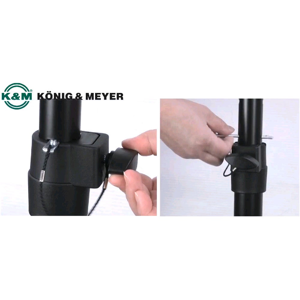 Konig & Meyer 26740 monitor statief zwart (per stuk)