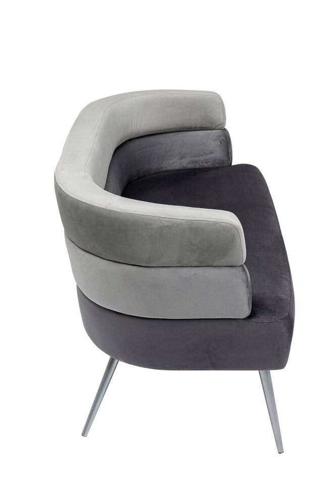 KARE DESIGN Sofa SANDWICH 125 x 64 cm grau