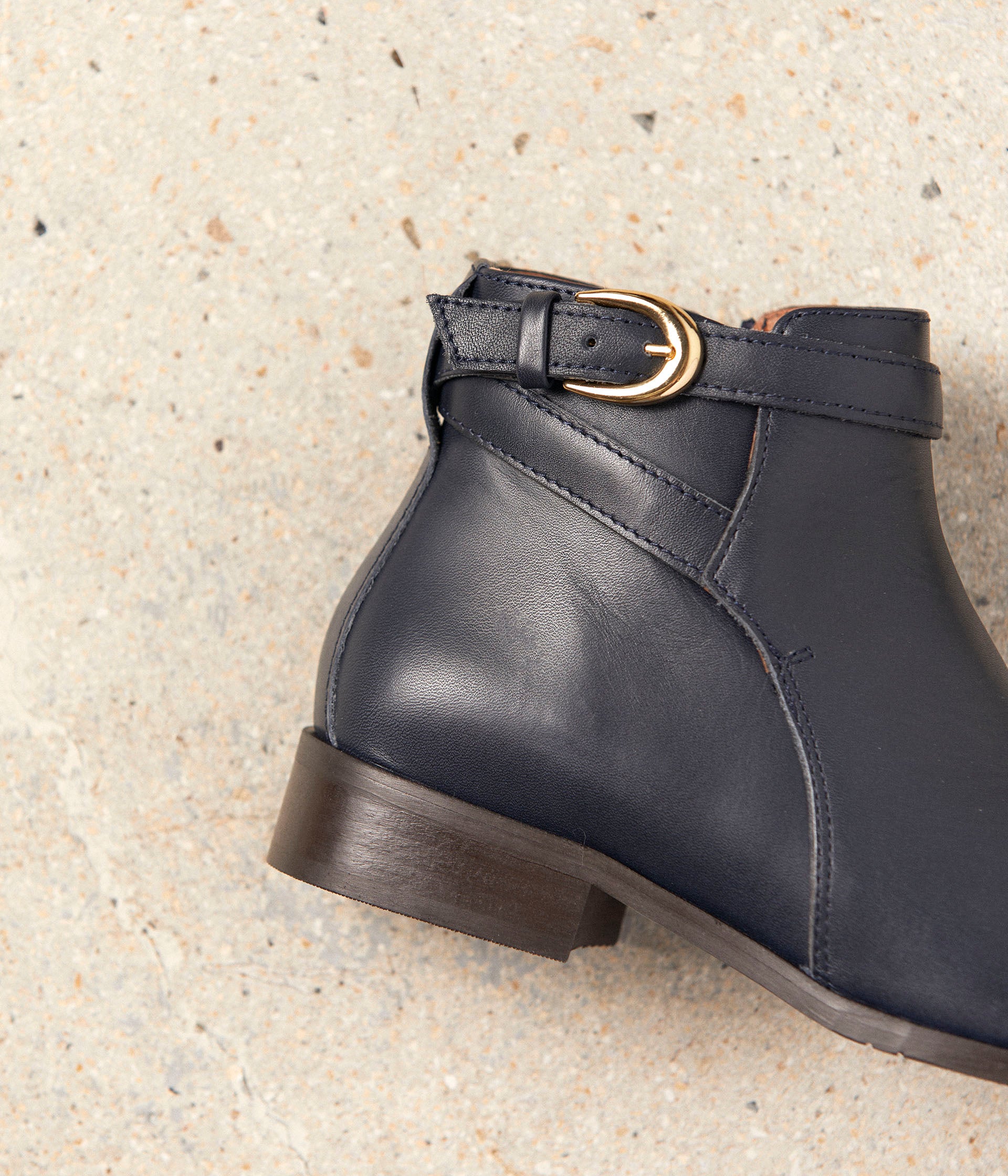 Bottines marine Simone