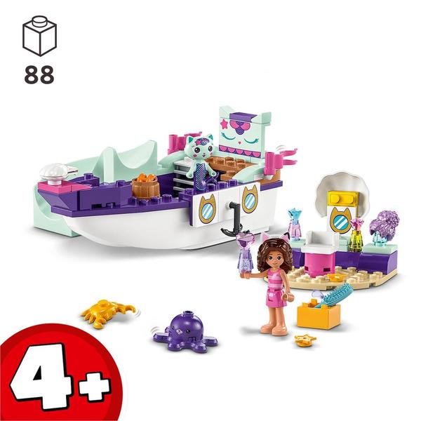10786 - LEGO Gabby et la Maison Magique - Le Bateau et le Spa de Gabby et Marine