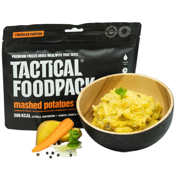 Repas lyophilisé TACTICAL FOODPACK MASHED POTATOES WITH CHICKEN 115G UNI