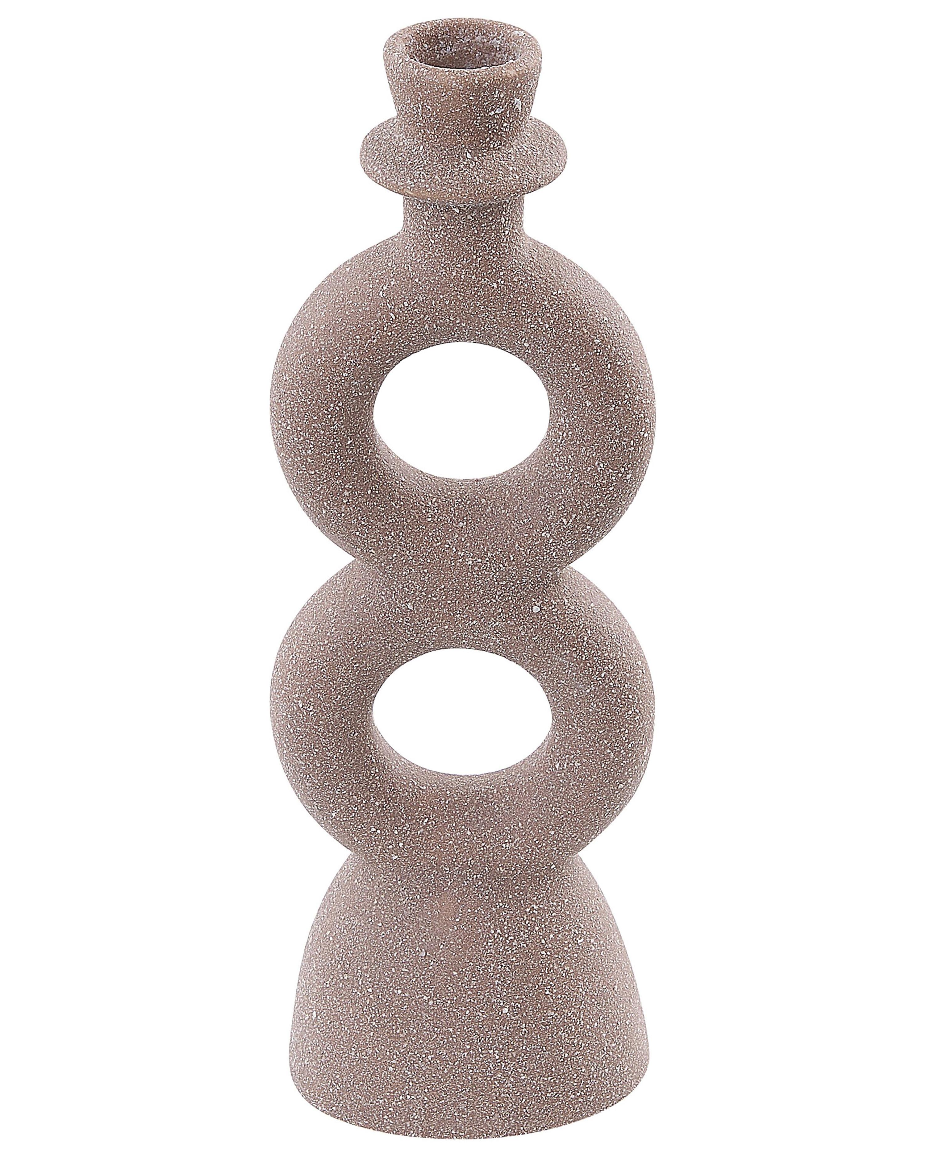 Kaarshouder NAOUSA Keramiek 23 cm Beige